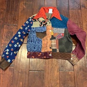Vintage 70s Patchwork Jacket